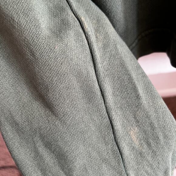 Offline by Aerie Green Graphic Sweatshirt Pullover Cozy Loungewear Medium - Picture 6 of 12